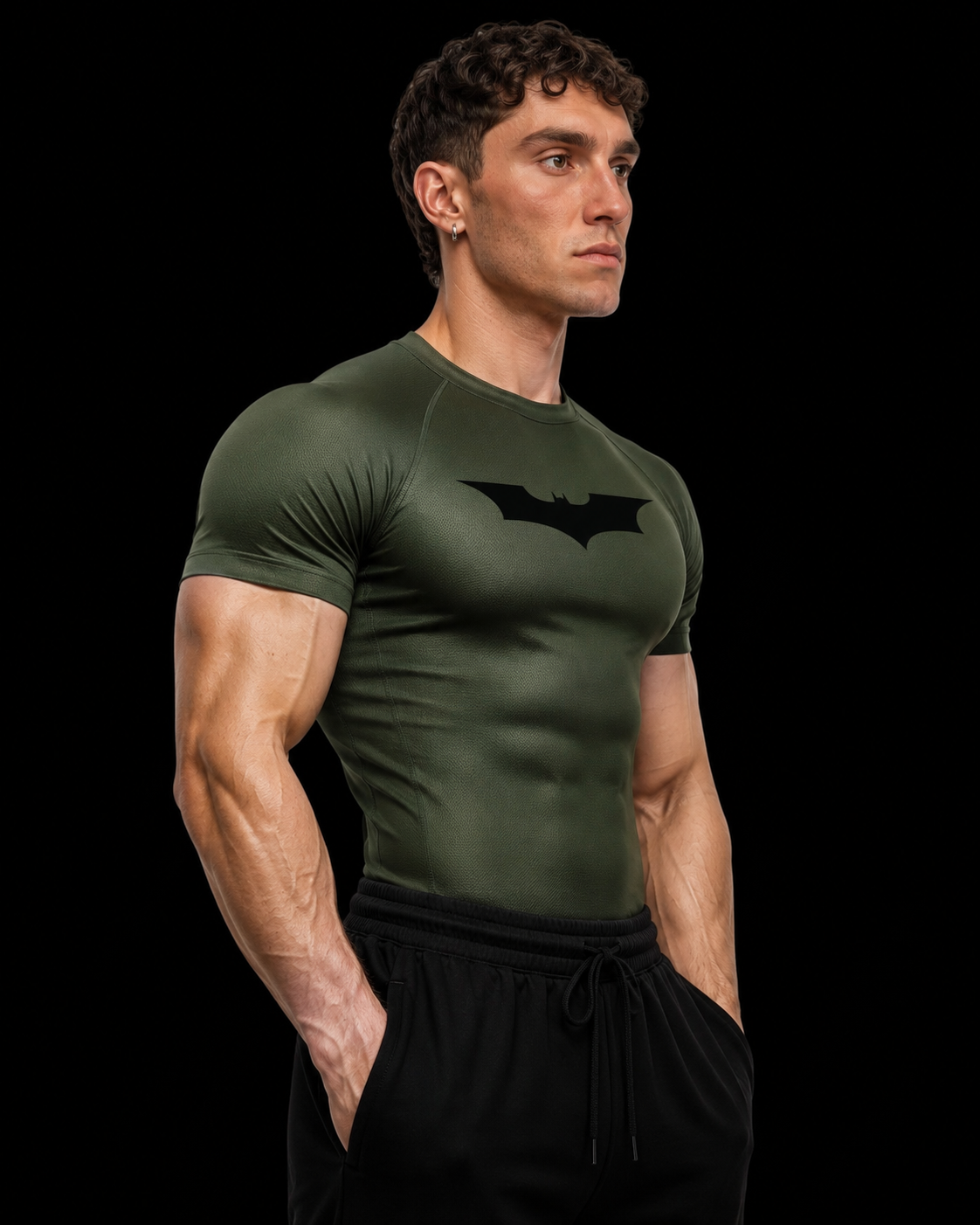 Batman compression T-shirt short sleeve
