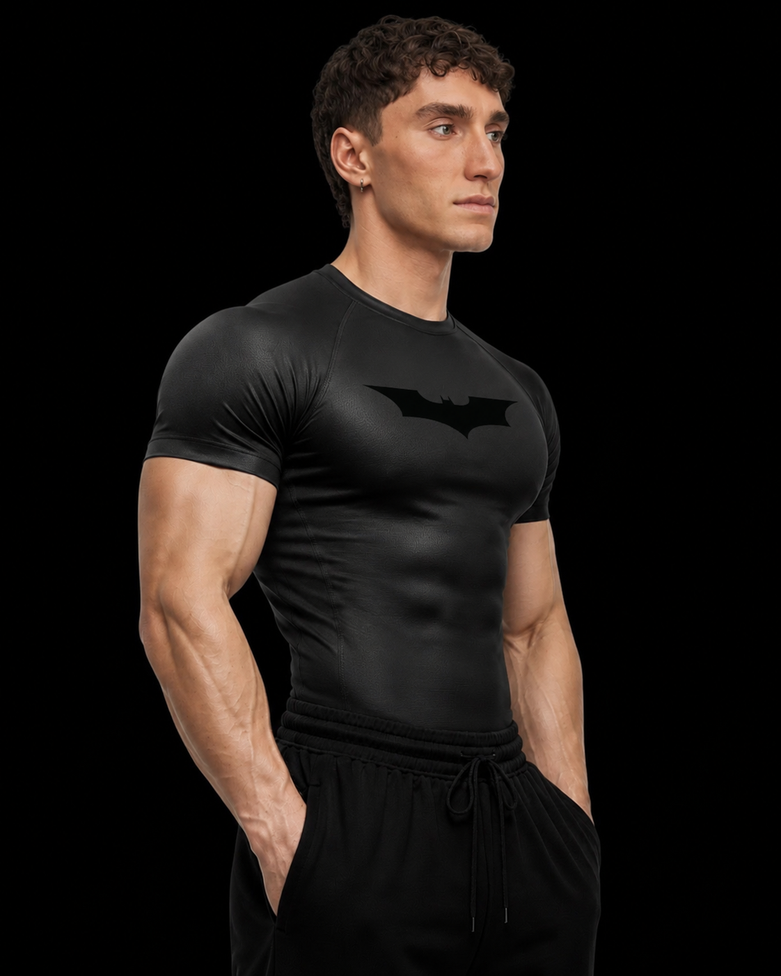Batman compression T-shirt short sleeve